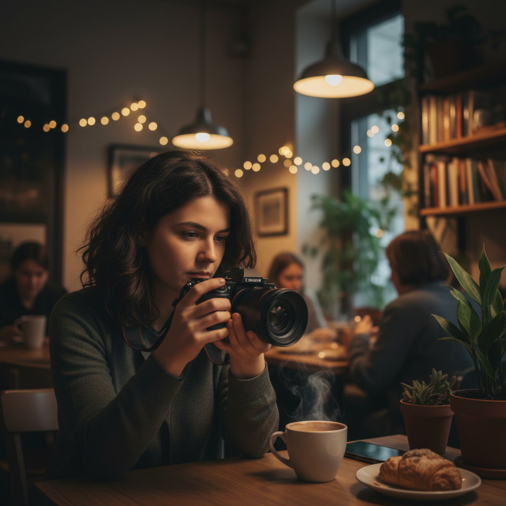 Jak robić ostre zdjęcia w ciemnych wnętrzach bez lampy błyskowej?