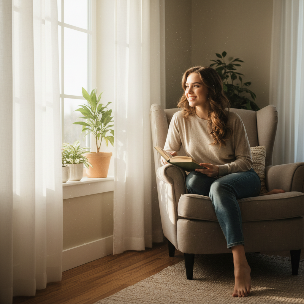 Portrety przy oknie: jak wykorzystać naturalne światło w domu