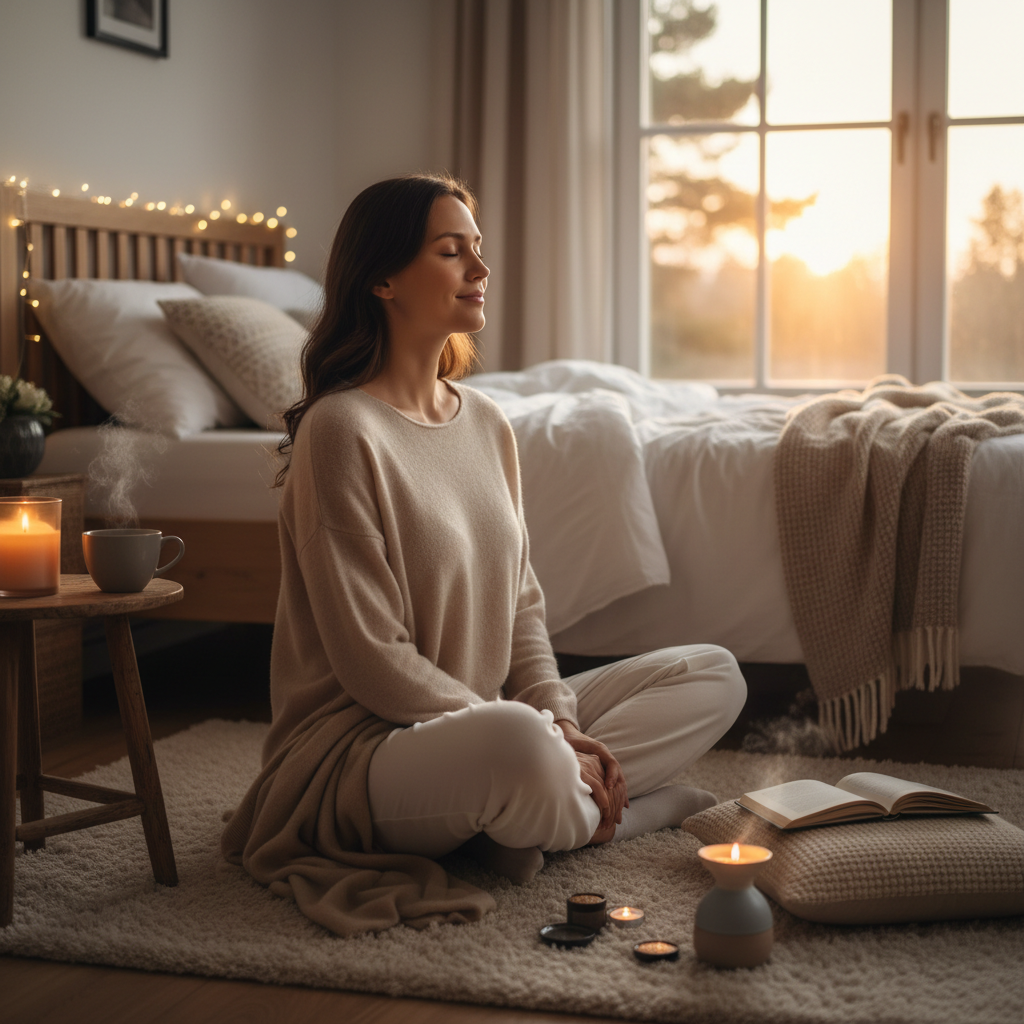 7 rytuałów wieczornych, które pomagają lepiej spać i mniej się stresować