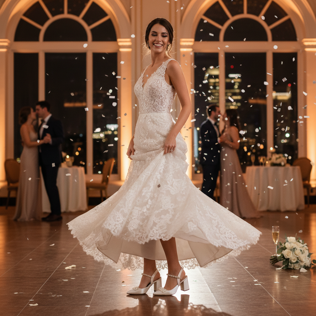 Buty ślubne, w których przetańczysz całą noc