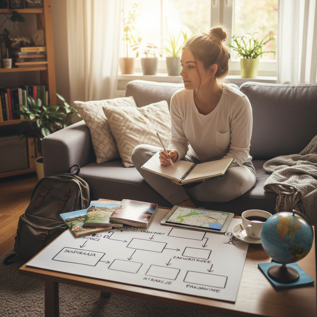 Jak planować podróż, gdy nie lubisz planować? Prosty schemat krok po kroku