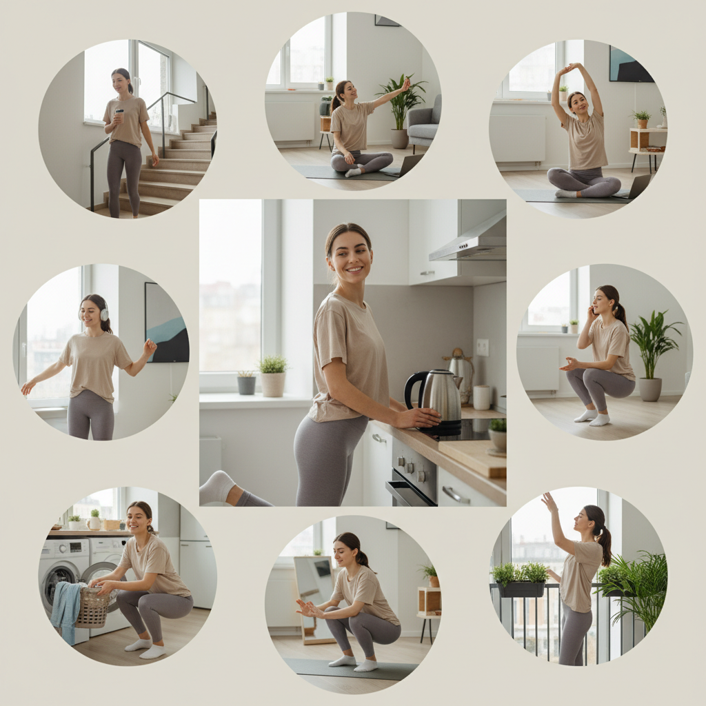 10 prostych pomysłów na ruch w ciągu dnia dla „niesportowych”