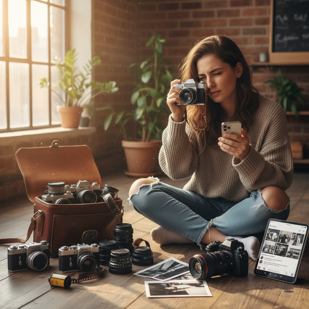 Fotografia analogowa vs cyfrowa – czy warto wrócić do kliszy w erze Instagrama?