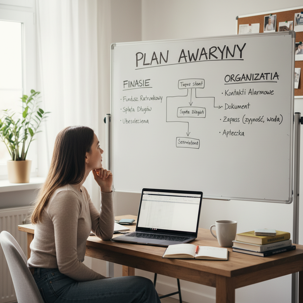 Jak przygotować domowy plan awaryjny – finansowy i organizacyjny niezbędnik na czarną godzinę