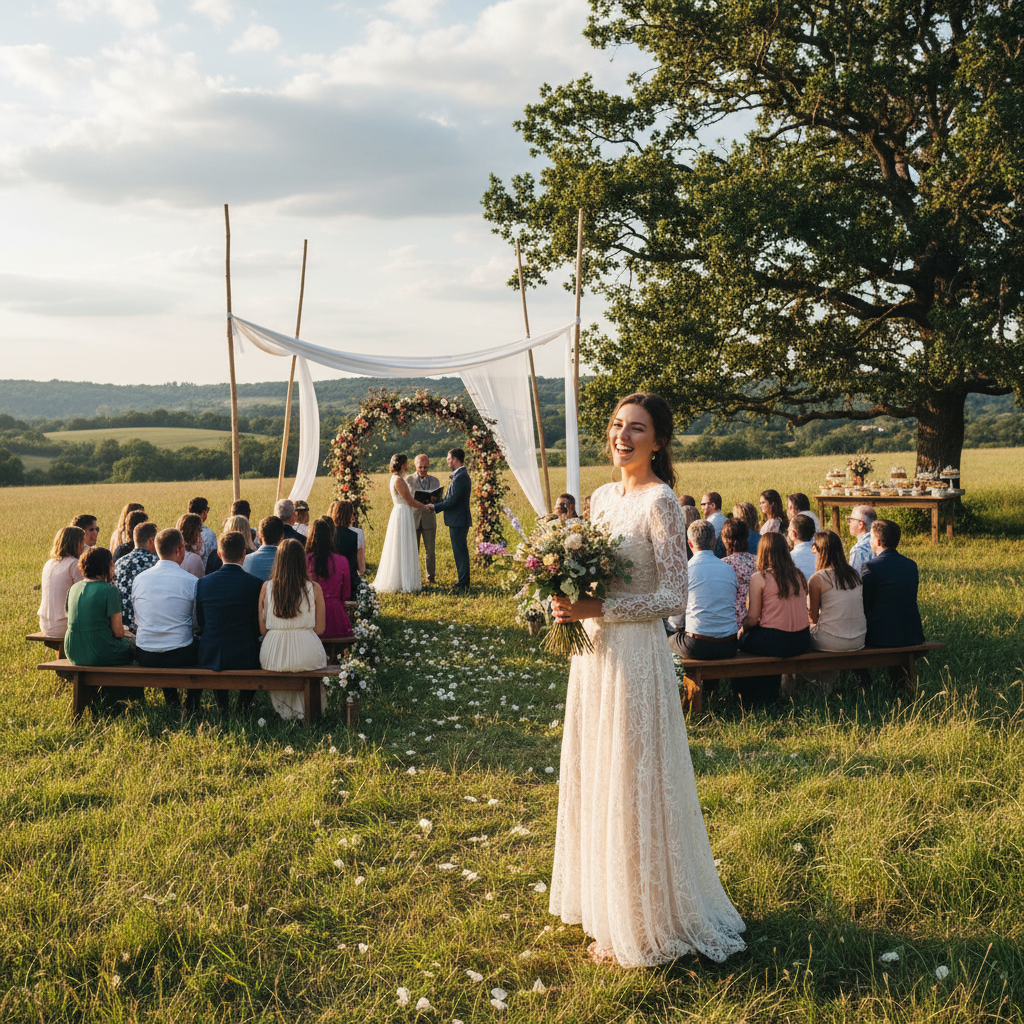 Ślub w plenerze – o czym pamiętać organizując ceremonię pod gołym niebem