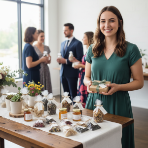 Prezenty dla gości – czy i co podarować, żeby było miło, ale nie banalnie