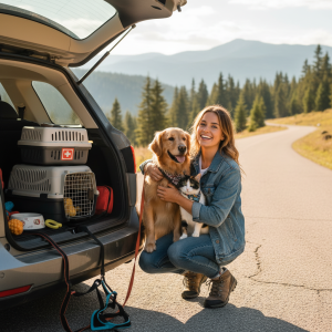 Podróże z pupilem – o czym pamiętać planując wyjazd z psem lub kotem