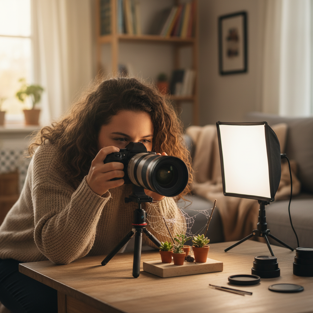 Makrofotografia w domu – jak robić efektowne zdjęcia małych obiektów