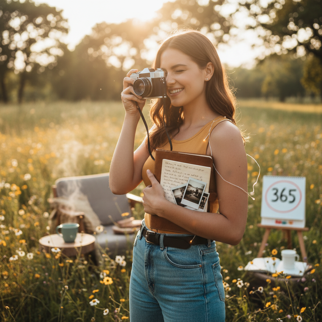 Emocje w obiektywie: projekt 365 dni szczęścia i wzruszeń